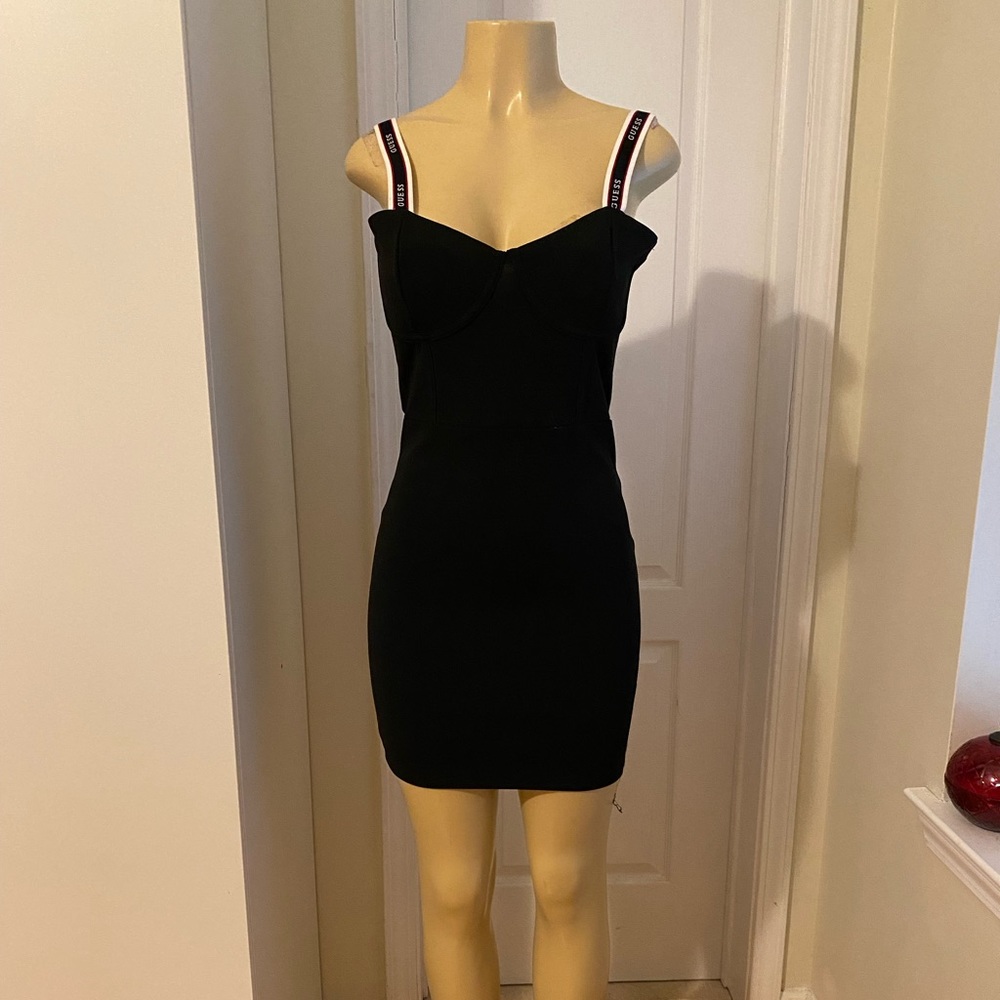 GUESS little black Body con dress